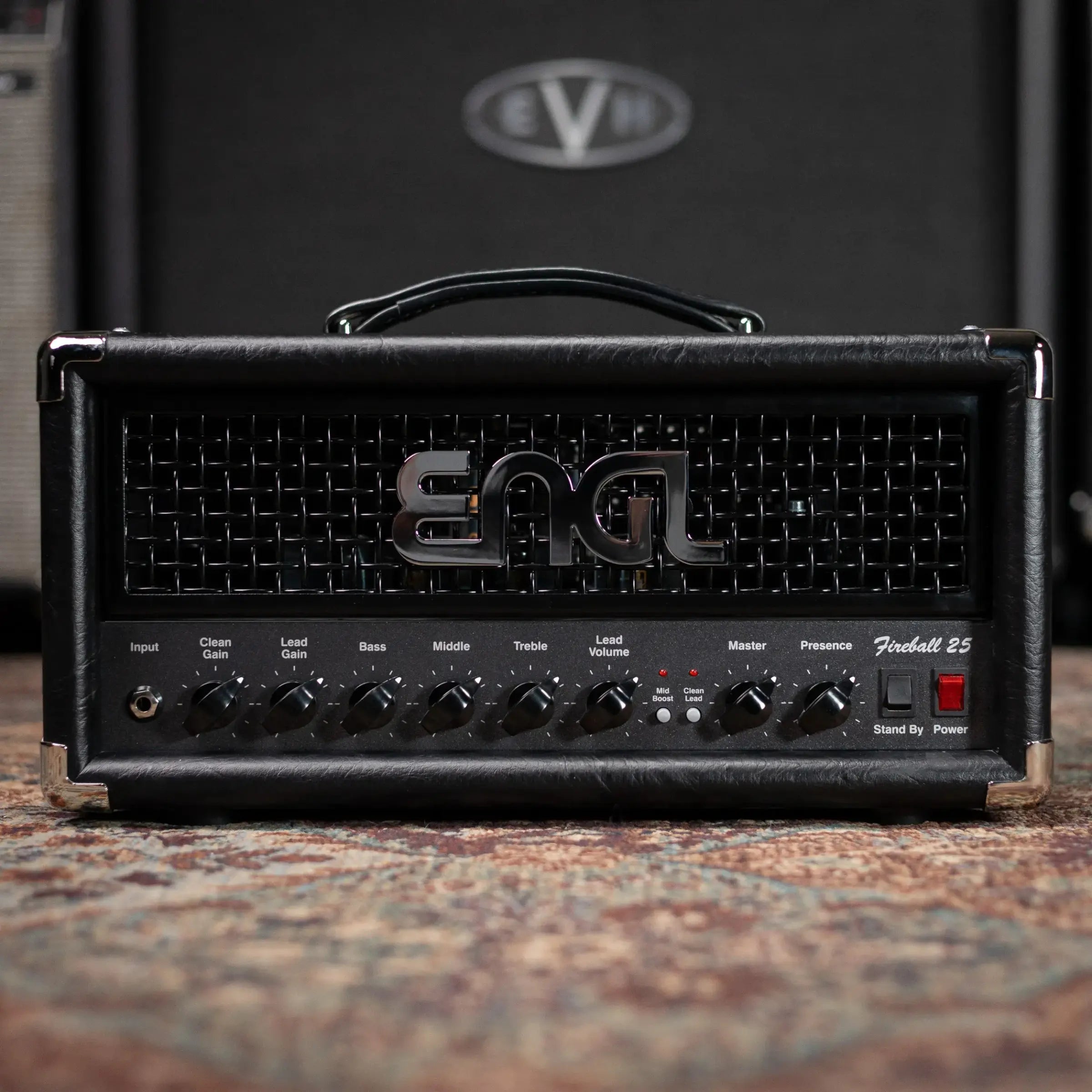 ENGL Fireball 25 E633 2-Channel 25 Watt Guitar Tube Amp Head - Black - Used