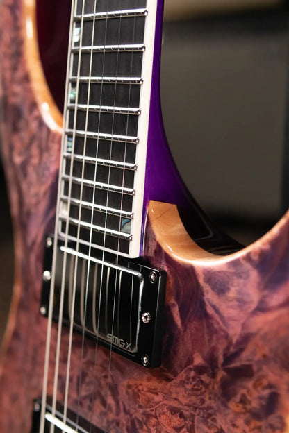 ESP Custom Shop USA Limited Edition Horizon II Electric Guitar - Pink Carmine with Hardshell Case