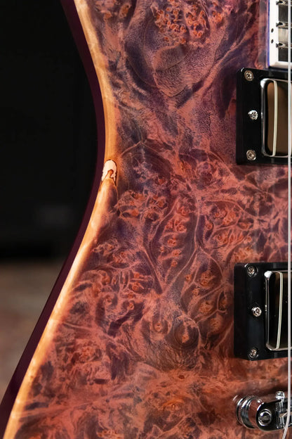 ESP Custom Shop USA Limited Edition Horizon II Electric Guitar - Pink Carmine with Hardshell Case