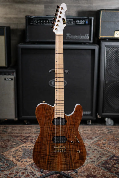 ESP Custom Shop USA Limited Edition TE-II Electric Guitar - Claro Walnut with Hardshell Case