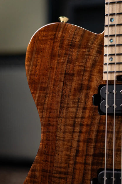 ESP Custom Shop USA Limited Edition TE-II Electric Guitar - Claro Walnut with Hardshell Case