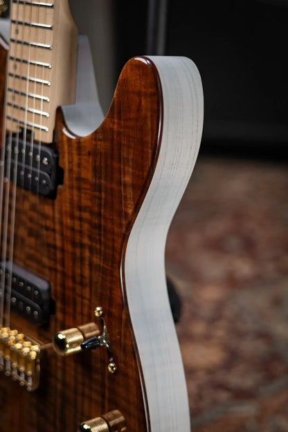 ESP Custom Shop USA Limited Edition TE-II Electric Guitar - Claro Walnut with Hardshell Case