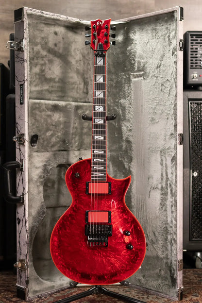 ESP Gary Holt EC FR Electric Guitar - Liquid Metal Lava with Tombstone Hardshell Case - Used