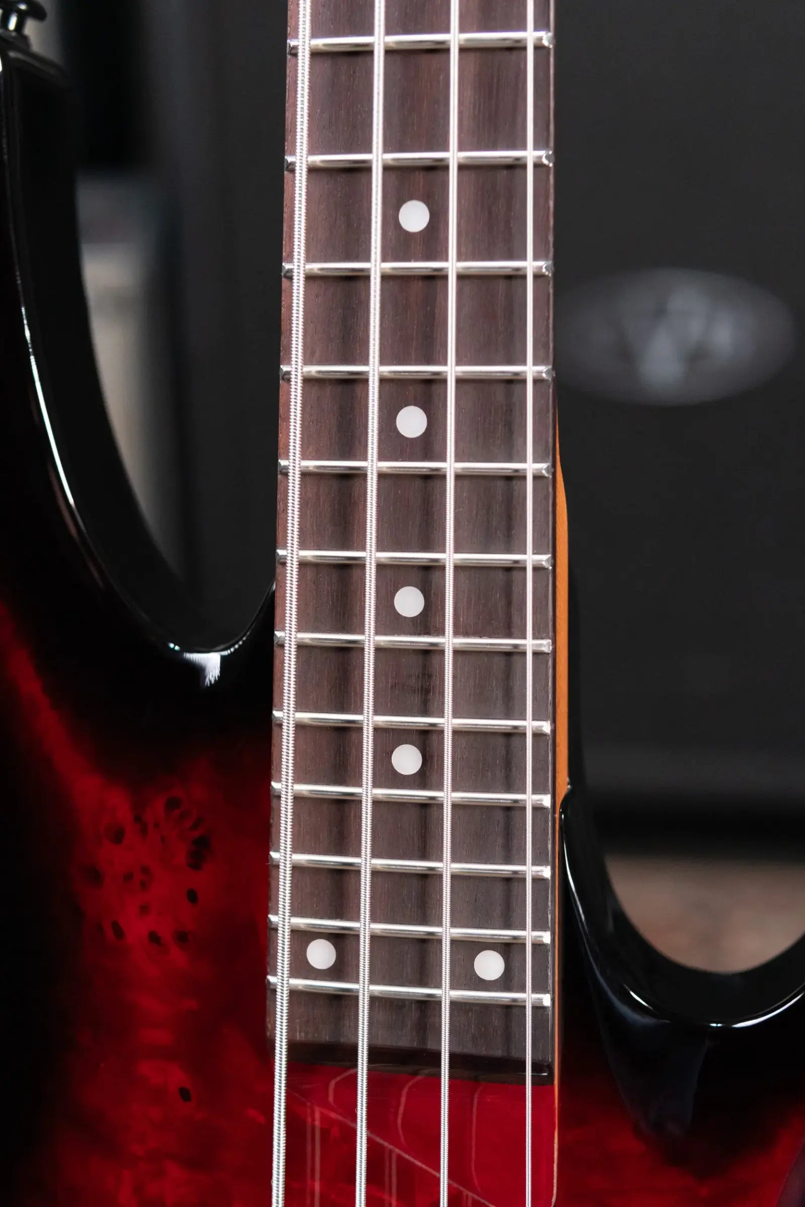 ESP LTD B-204DX Electric Bass - Red Burst