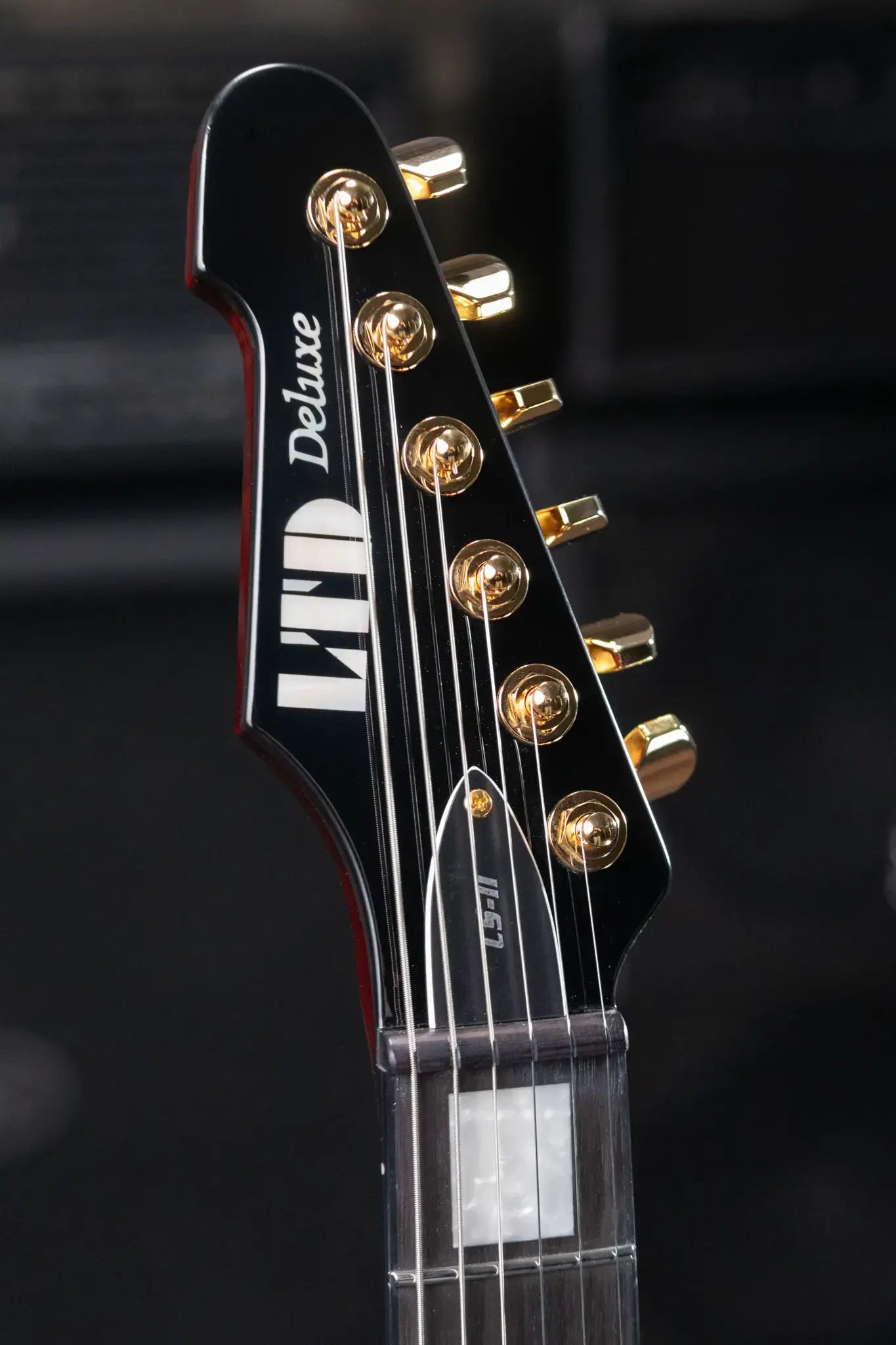 ESP LTD Caleb Shomo CS-II Phoenix Signature Electric Guitar - Vintage Natural with Hardshell Case