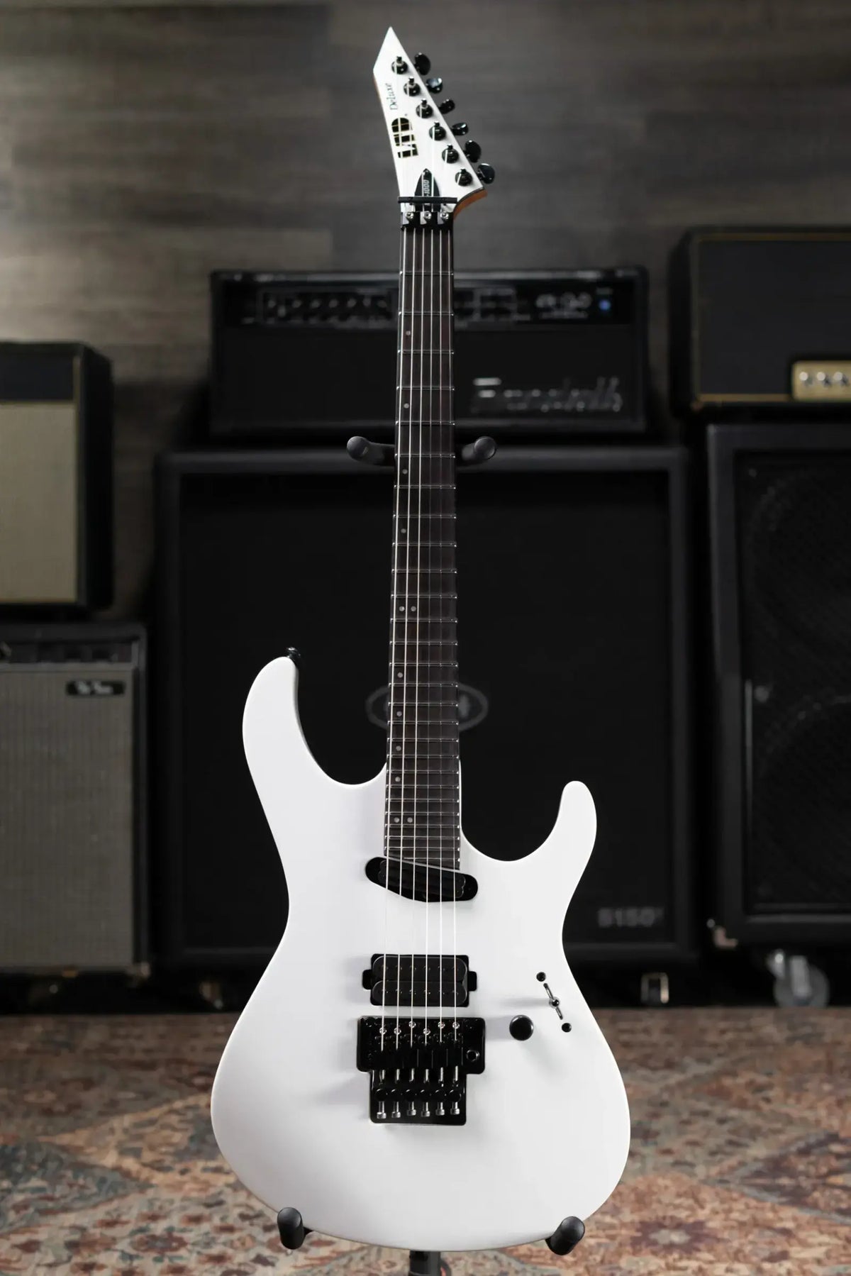 ESP LTD Deluxe MV-1000 Maverick Electric Guitar - Pearl White