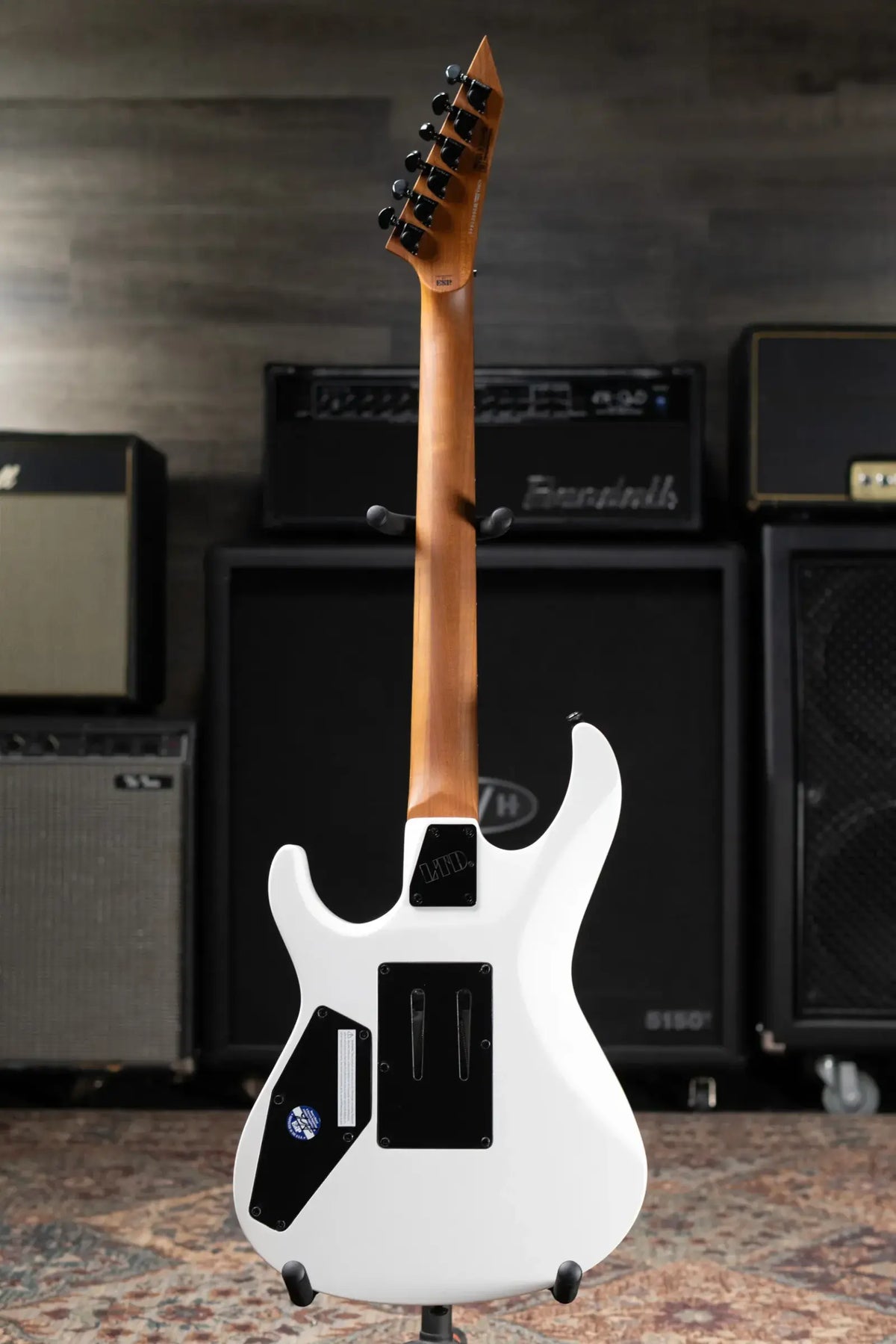 ESP LTD Deluxe MV-1000 Maverick Electric Guitar - Pearl White