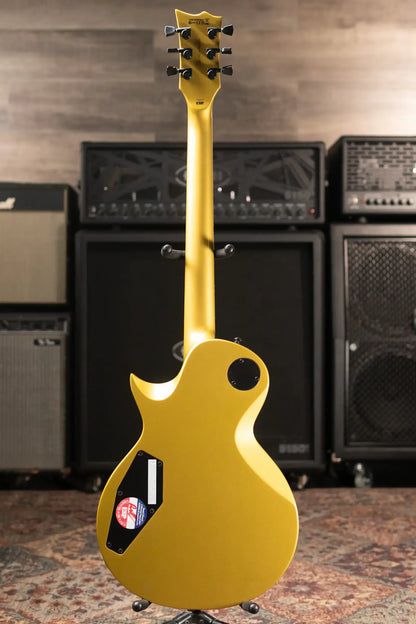 ESP LTD EC-2025 50th Anniversary Electric Guitar - Metallic Gold with Hardshell Case