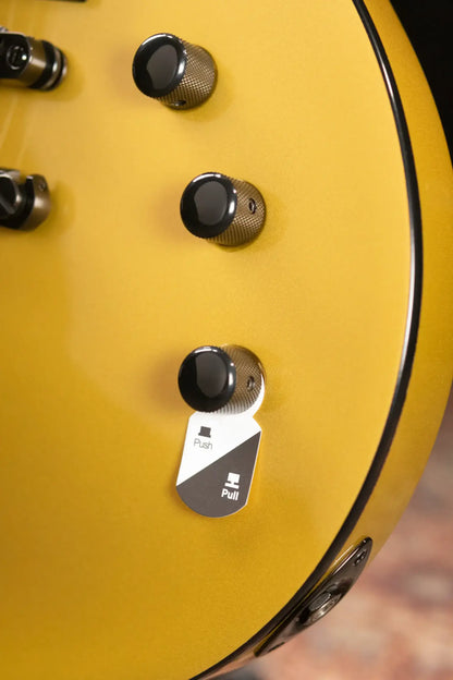 ESP LTD EC-2025 50th Anniversary Electric Guitar - Metallic Gold with Hardshell Case