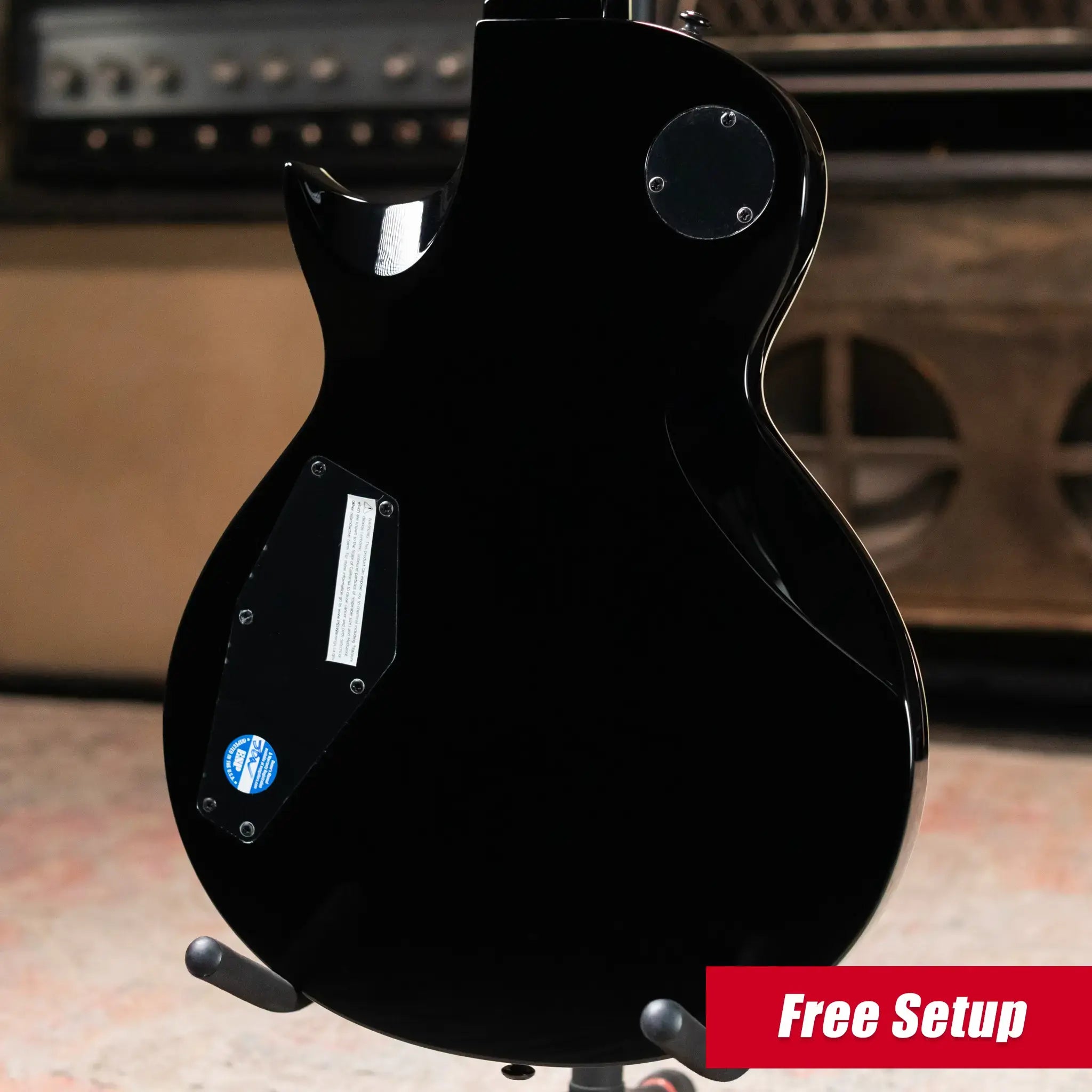 ESP LTD EC-256 Electric Guitar - Silver Sunburst Teardrop