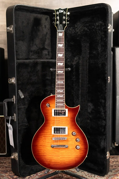 ESP LTD EC-400 VF Electric Guitar in Vintage Sunburst with Hardshell Case - Used