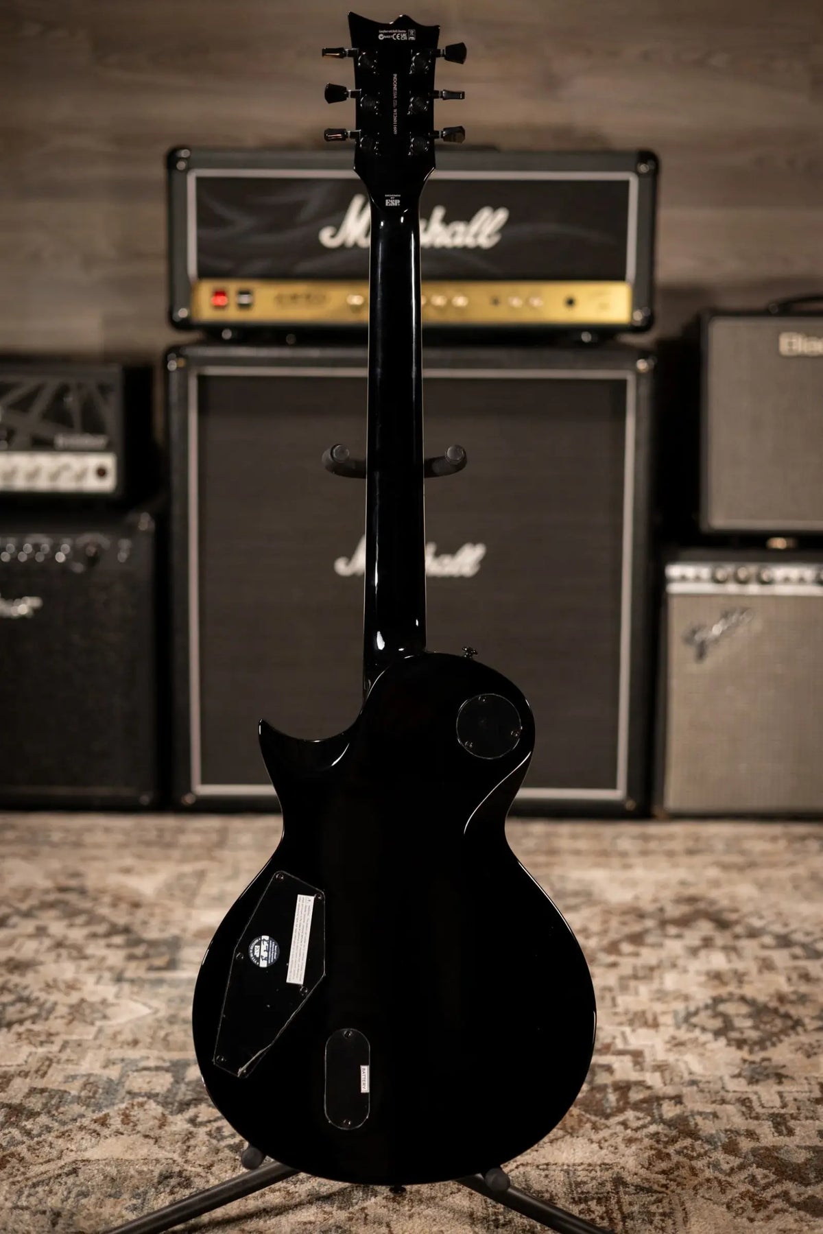 ESP LTD EC-400 QM Electric Guitar - See Thru Black Sunburst