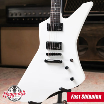 ESP LTD James Hetfield Signature Snakebyte Electric Guitar - Snow White with Hardshell Case