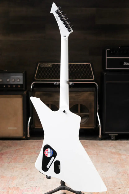 ESP LTD James Hetfield Signature Snakebyte Electric Guitar - Snow White with Hardshell Case