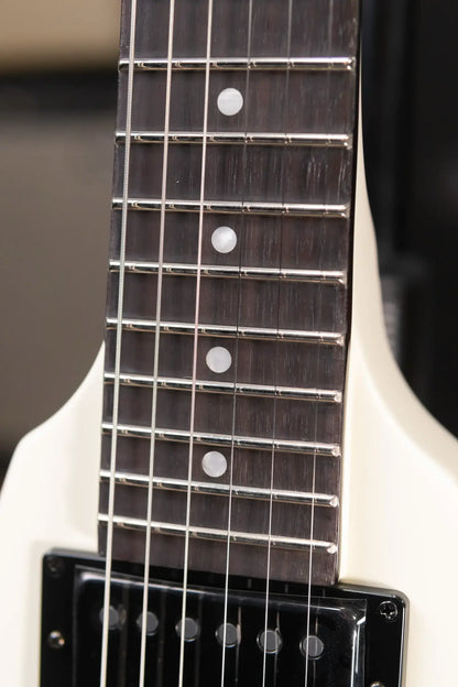 ESP LTD James Hetfield Signature Vulture Electric Guitar - Olympic White with Hardshell Case