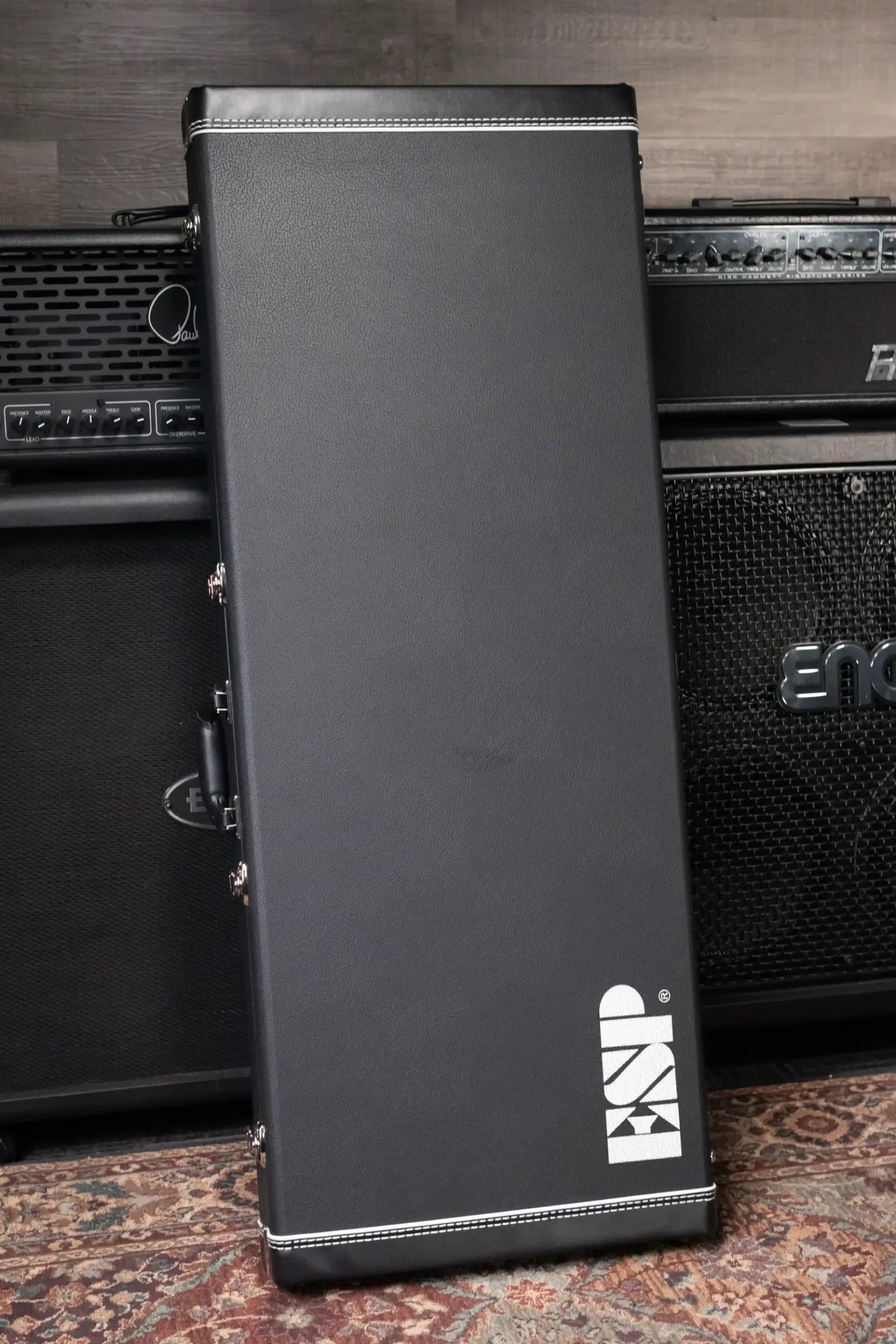 ESP LTD James Hetfield Signature Vulture Electric Guitar - Olympic White with Hardshell Case