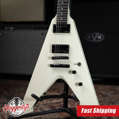 ESP LTD James Hetfield Signature Vulture Electric Guitar - Olympic White with Hardshell Case - Used