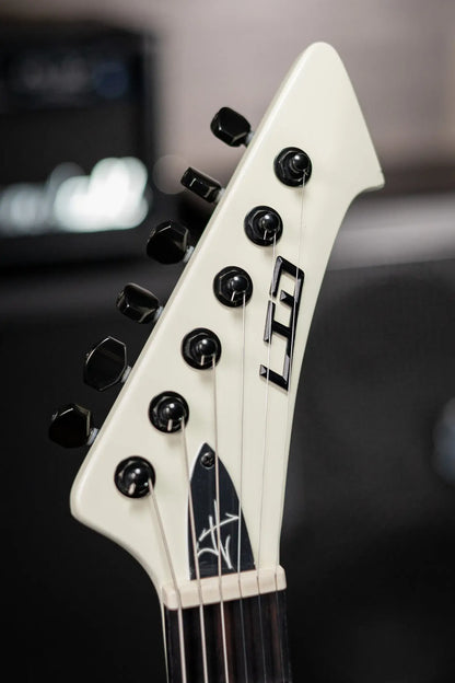 ESP LTD James Hetfield Signature Vulture Electric Guitar - Olympic White with Hardshell Case - Used