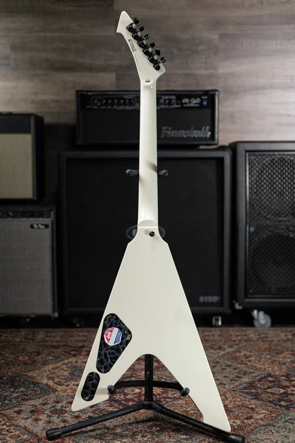 ESP LTD James Hetfield Signature Vulture Electric Guitar - Olympic White with Hardshell Case - Used