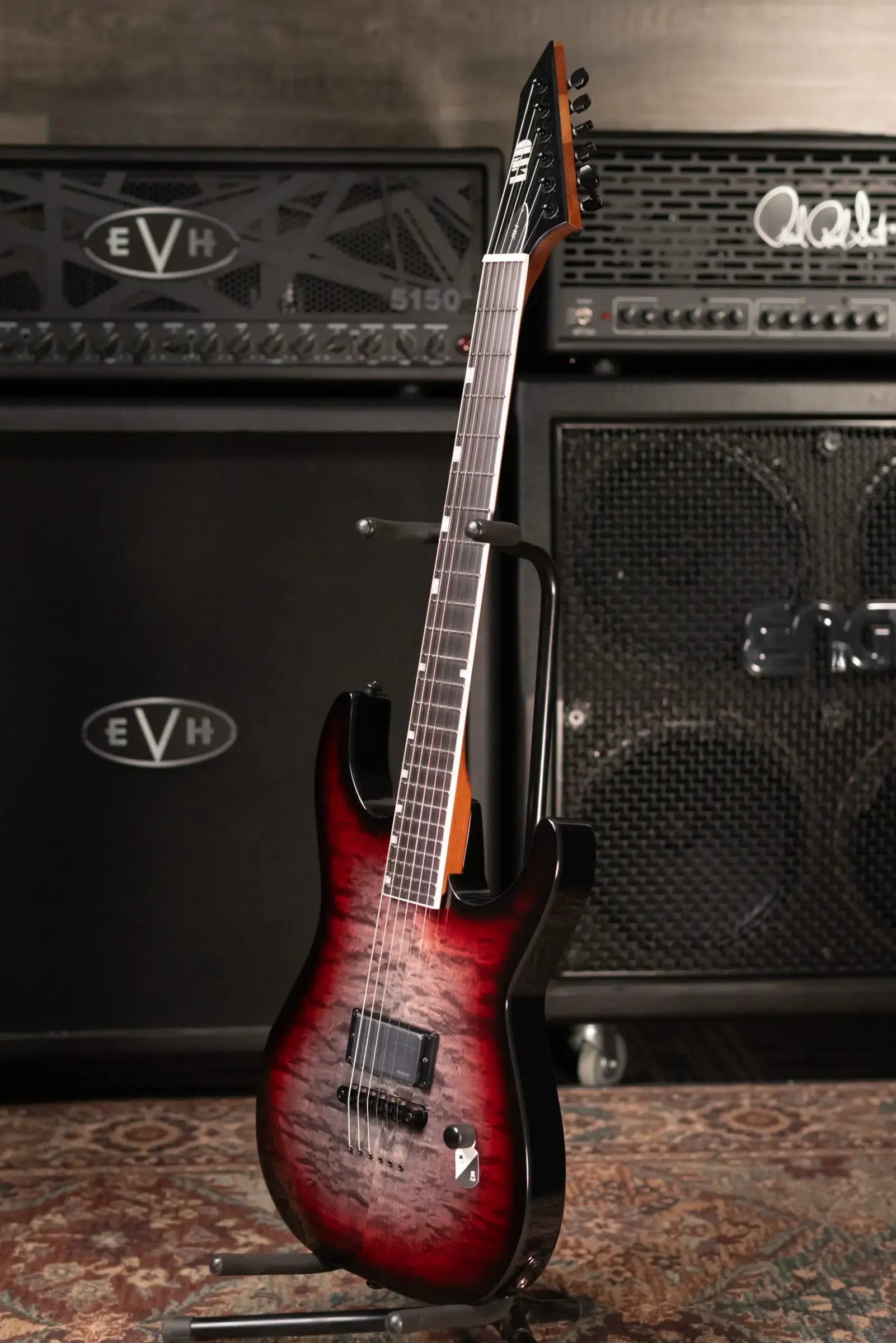 ESP LTD Josh Middleton Signature JM-1 Electric Guitar - Deep Blood Moon with Hardshell Case