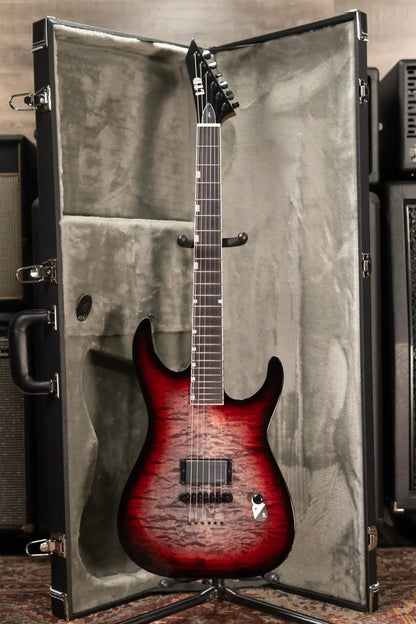 ESP LTD Josh Middleton Signature JM-1 Electric Guitar - Deep Blood Moon with Hardshell Case
