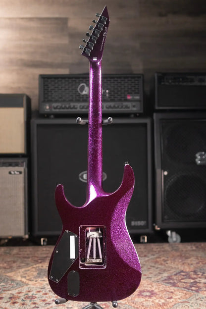 ESP LTD KH-602 Kirk Hammett Signature Electric Guitar - Purple Sparkle with Hardshell Case - Used