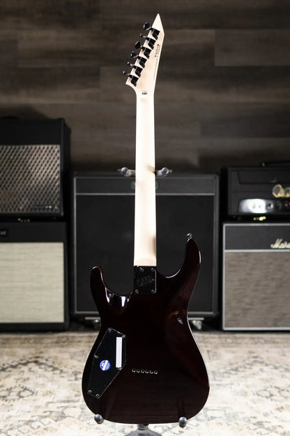 ESP LTD MH-200HT Electric Guitar - Dark Brown Sunburst