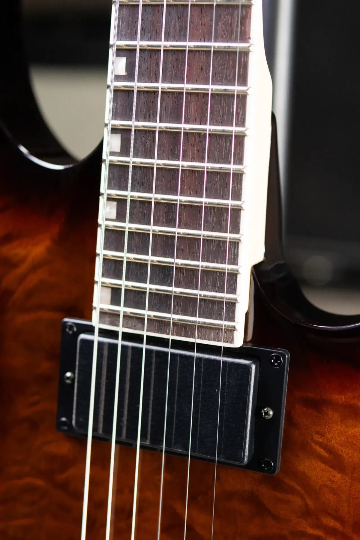 ESP LTD MH-200HT Electric Guitar - Dark Brown Sunburst
