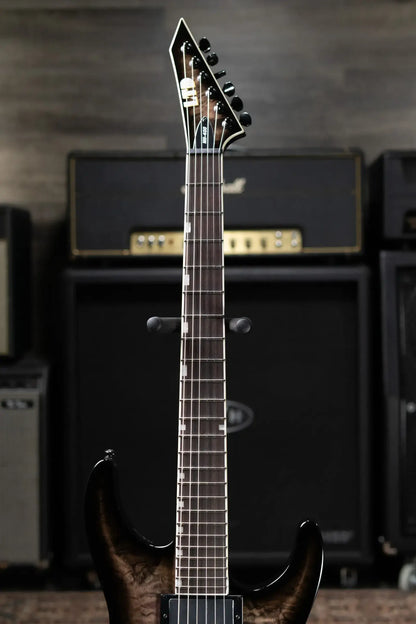 ESP LTD MH-400HT/QM Electric Guitar - See Thru Black Sunburst