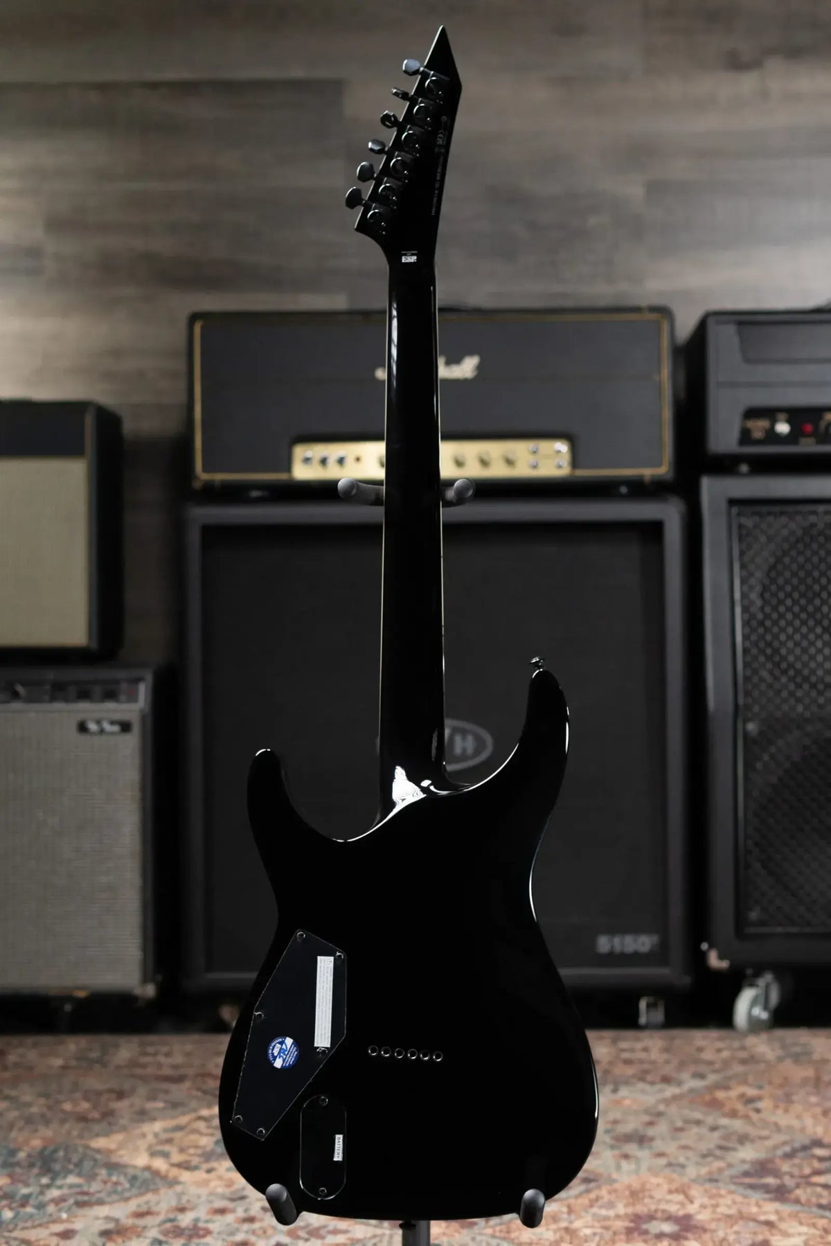 ESP LTD MH-400HT/QM Electric Guitar - See Thru Black Sunburst