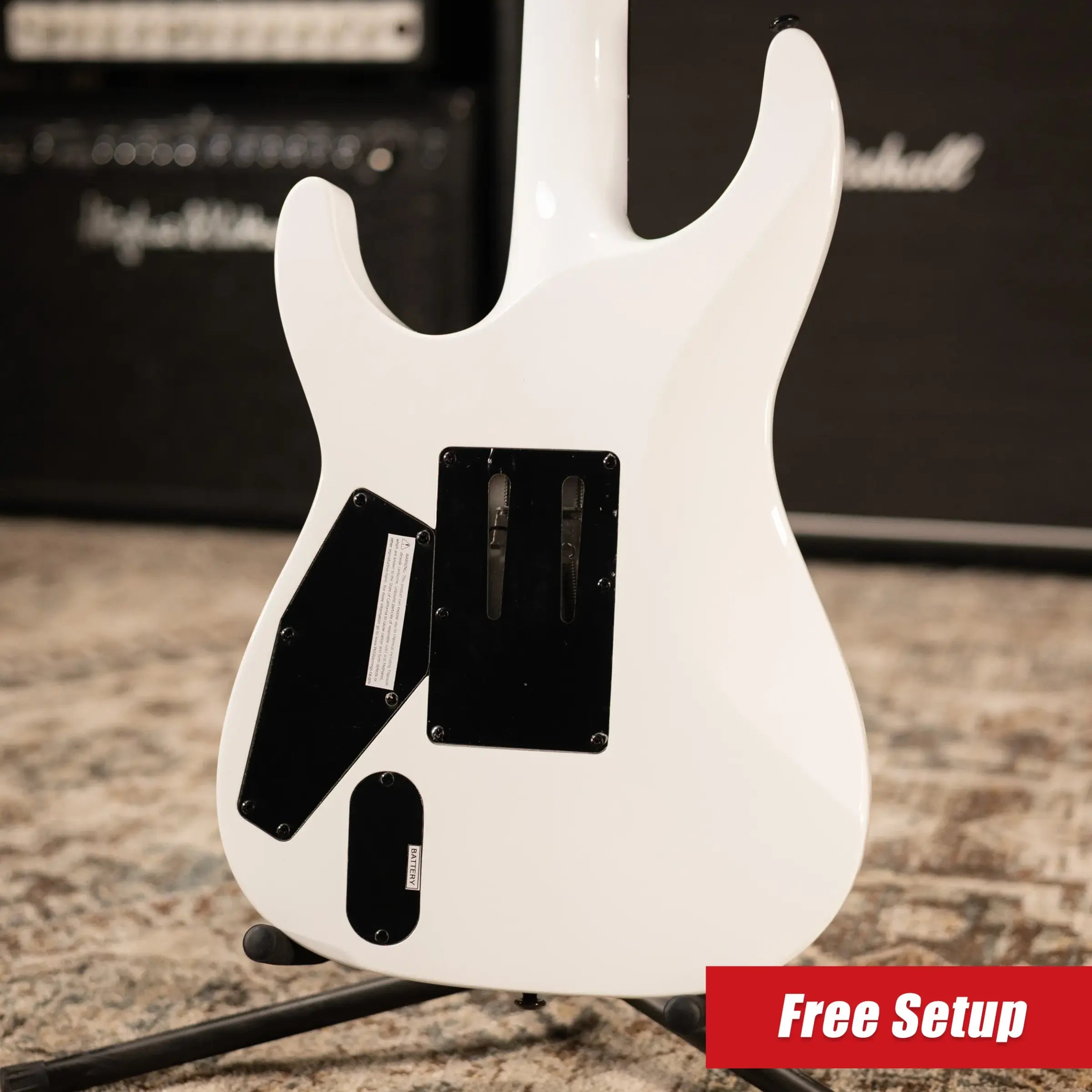 ESP LTD MH-400 EMG Electric Guitar - Snow White
