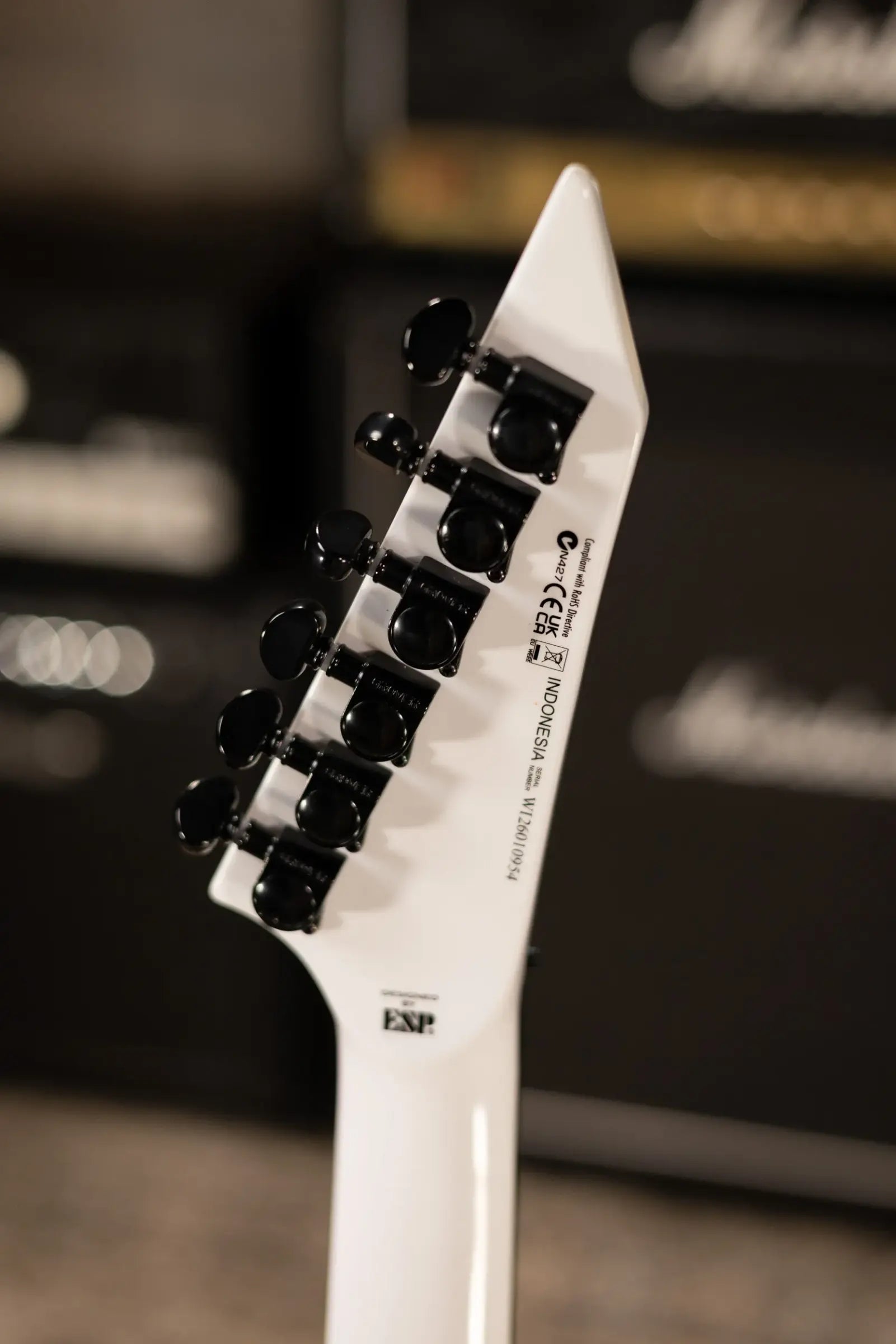 ESP LTD MH-400 EMG Electric Guitar - Snow White