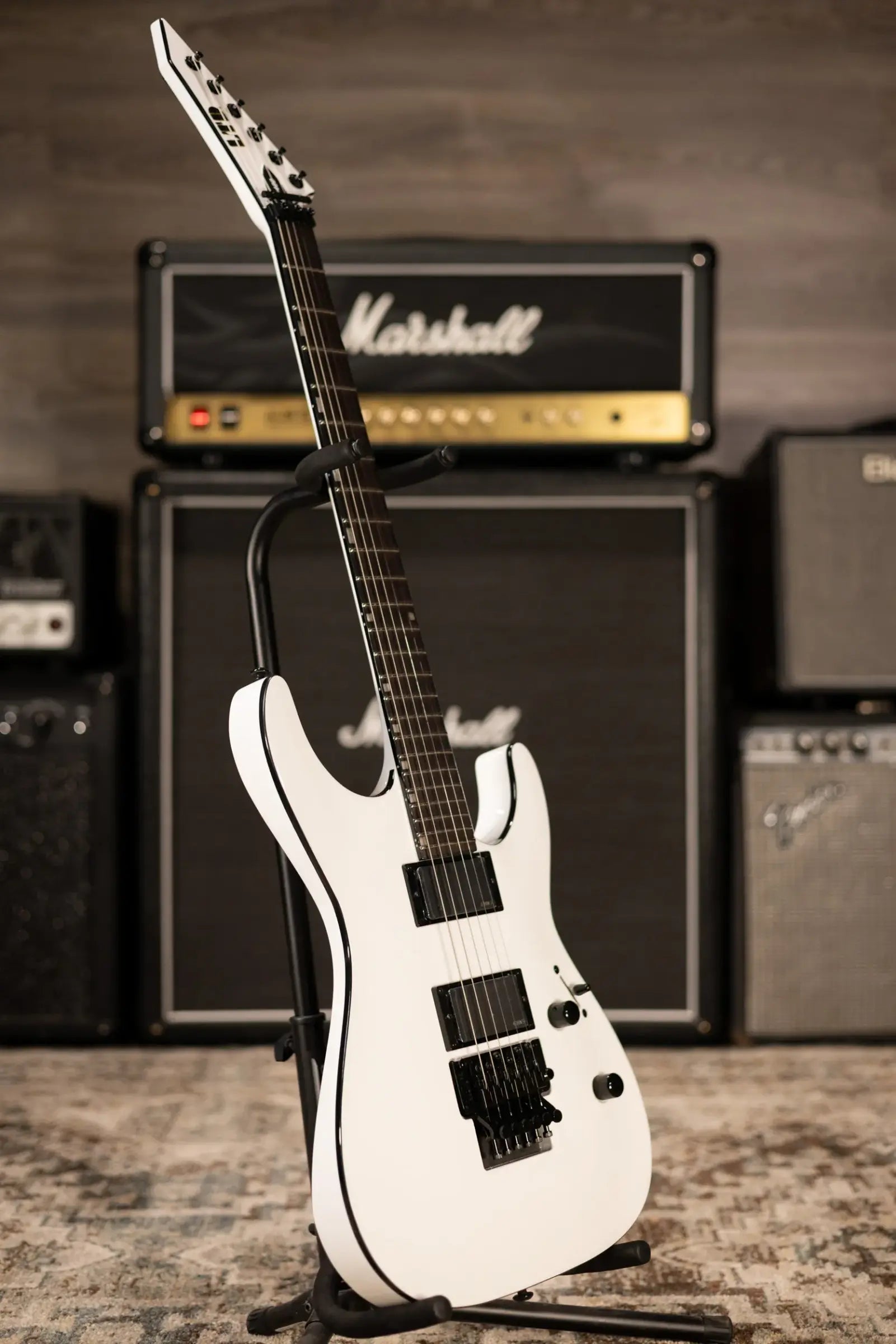 ESP LTD MH-400 EMG Electric Guitar - Snow White