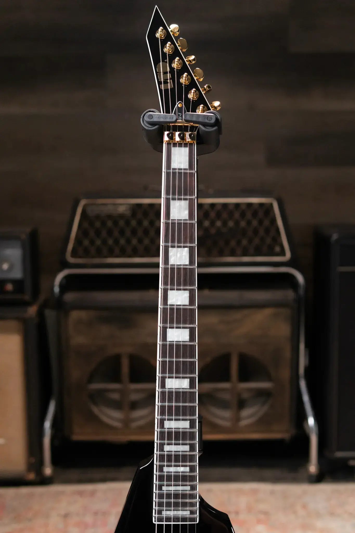 ESP LTD Mike Schleibaum MSV-1 Signature Electric Guitar - Black