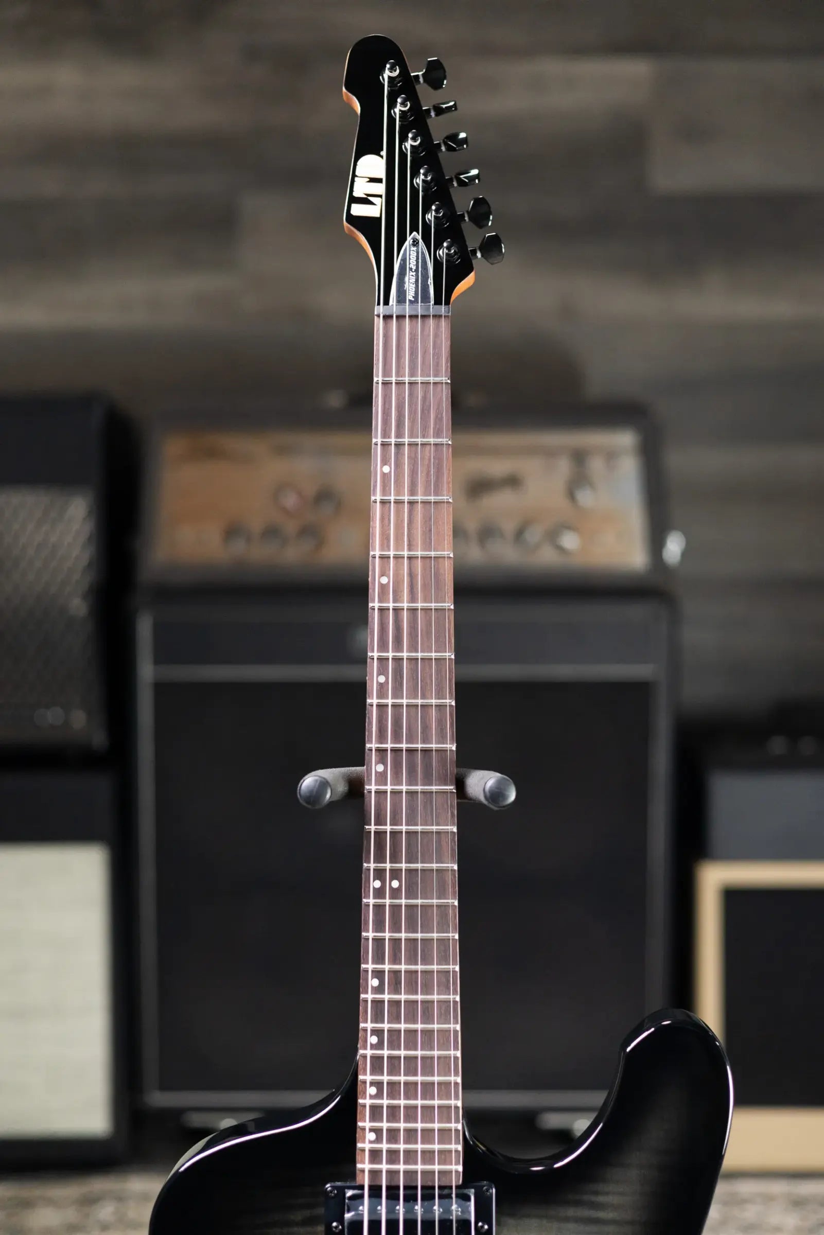 ESP LTD Phoenix-200DX Electric Guitar - Black Burst