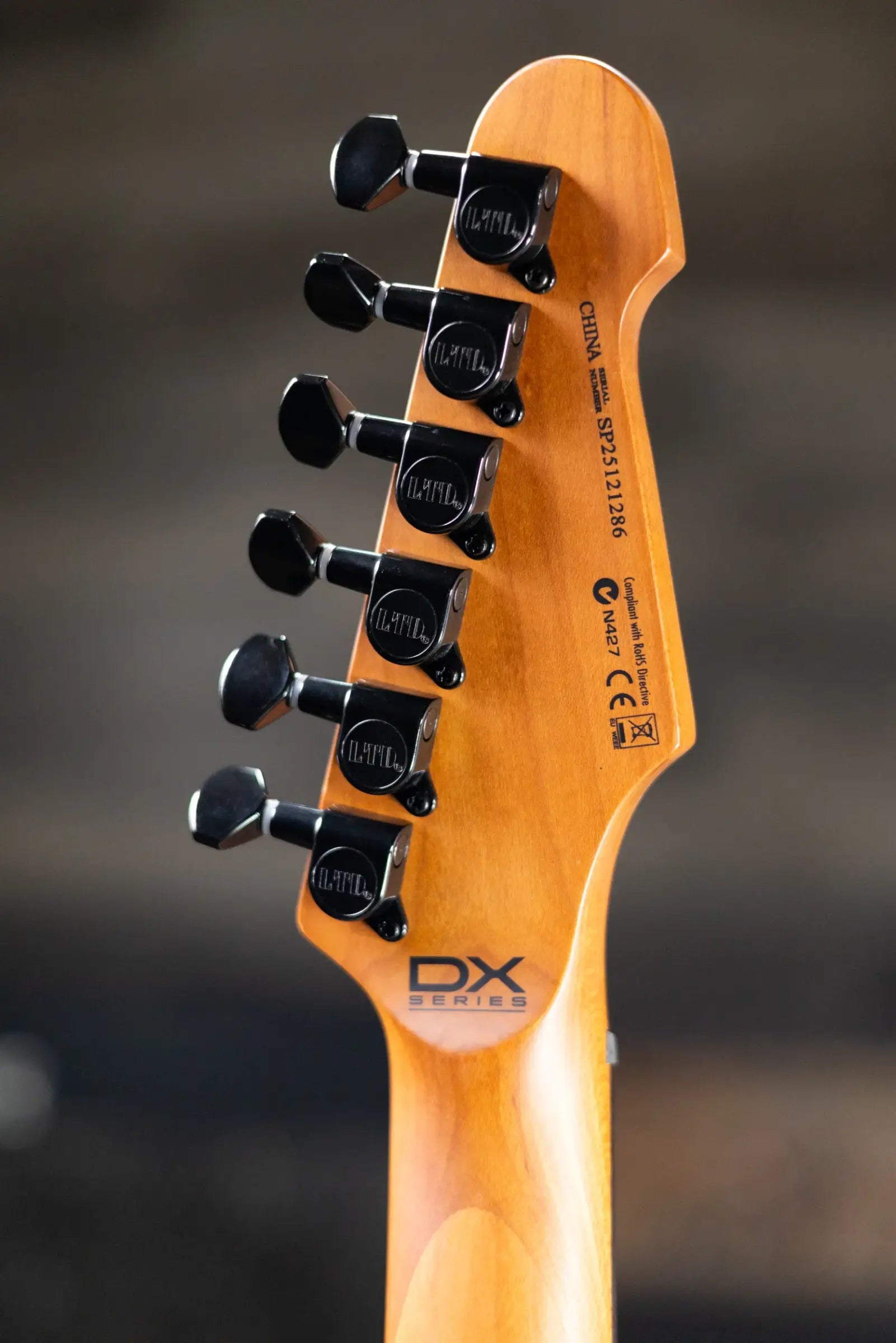ESP LTD Phoenix-200DX Electric Guitar - Black Burst