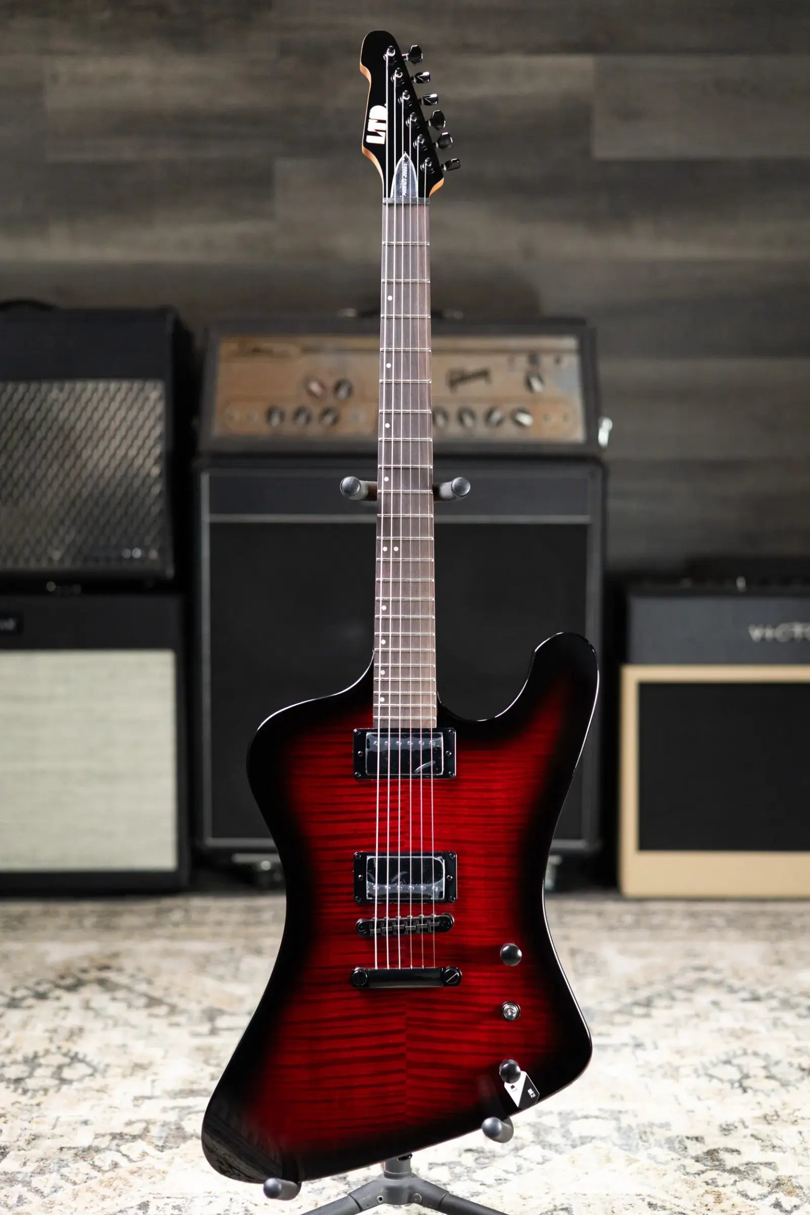 ESP LTD Phoenix-200DX Electric Guitar - Red Burst