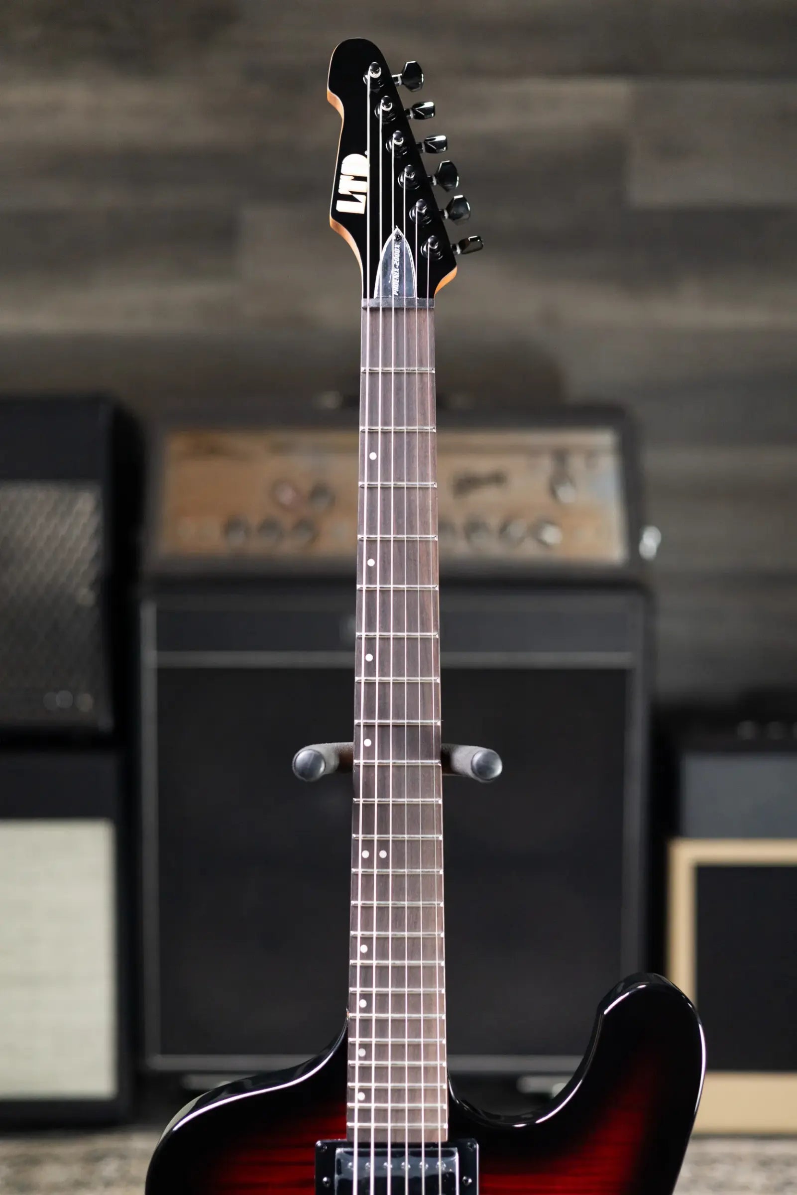 ESP LTD Phoenix-200DX Electric Guitar - Red Burst