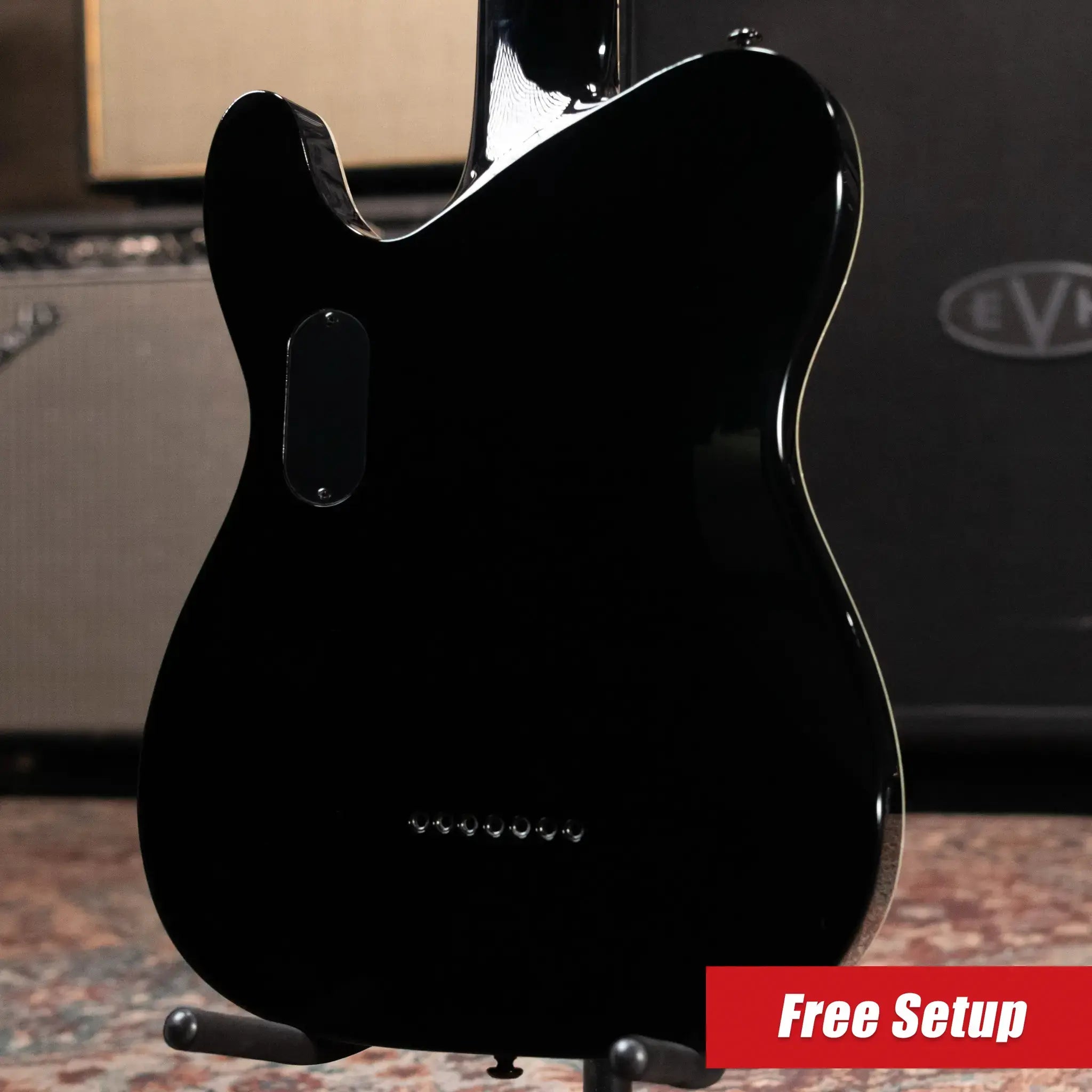 ESP LTD SCT-607B Stephen Carpenter Signature 7-String Baritone Electric Guitar - Black - Used
