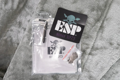 ESP LTD SCT-607B Stephen Carpenter Signature 7-String Baritone Electric Guitar Green Sparkle with Hardshell Case - Used