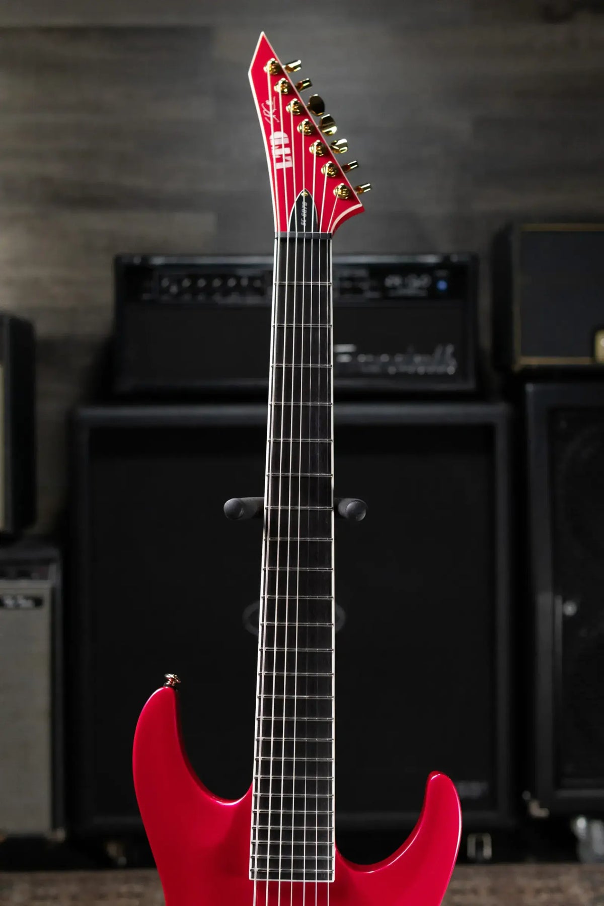 ESP LTD SC-607B Stephen Carpenter Signature 7-String Baritone Electric Guitar - Magenta with Hardshell Case