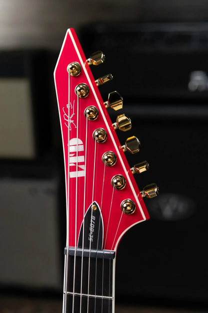 ESP LTD SC-607B Stephen Carpenter Signature 7-String Baritone Electric Guitar - Magenta with Hardshell Case