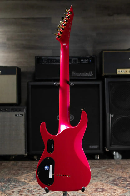 ESP LTD SC-607B Stephen Carpenter Signature 7-String Baritone Electric Guitar - Magenta with Hardshell Case