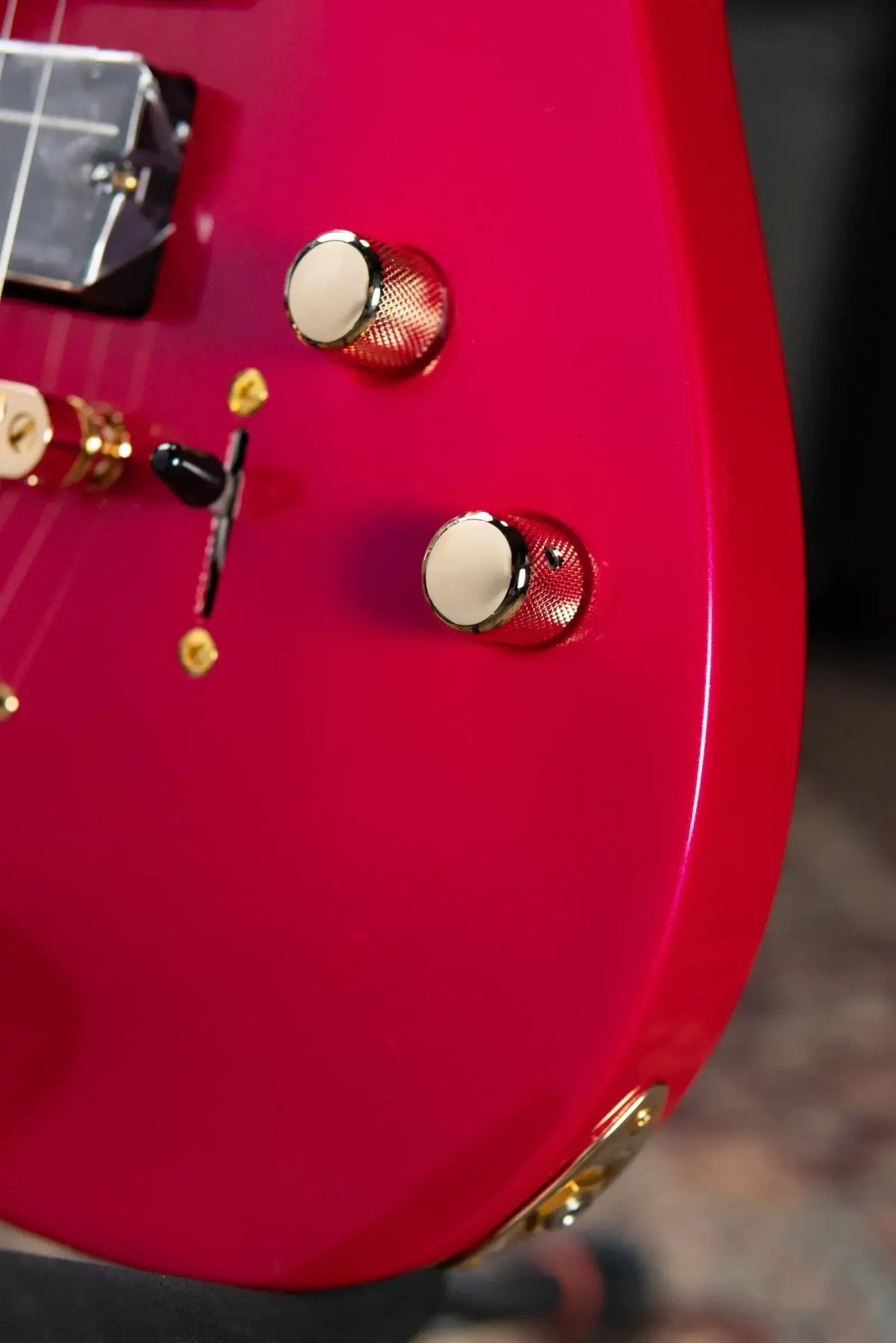ESP LTD SC-607B Stephen Carpenter Signature 7-String Baritone Electric Guitar - Magenta with Hardshell Case