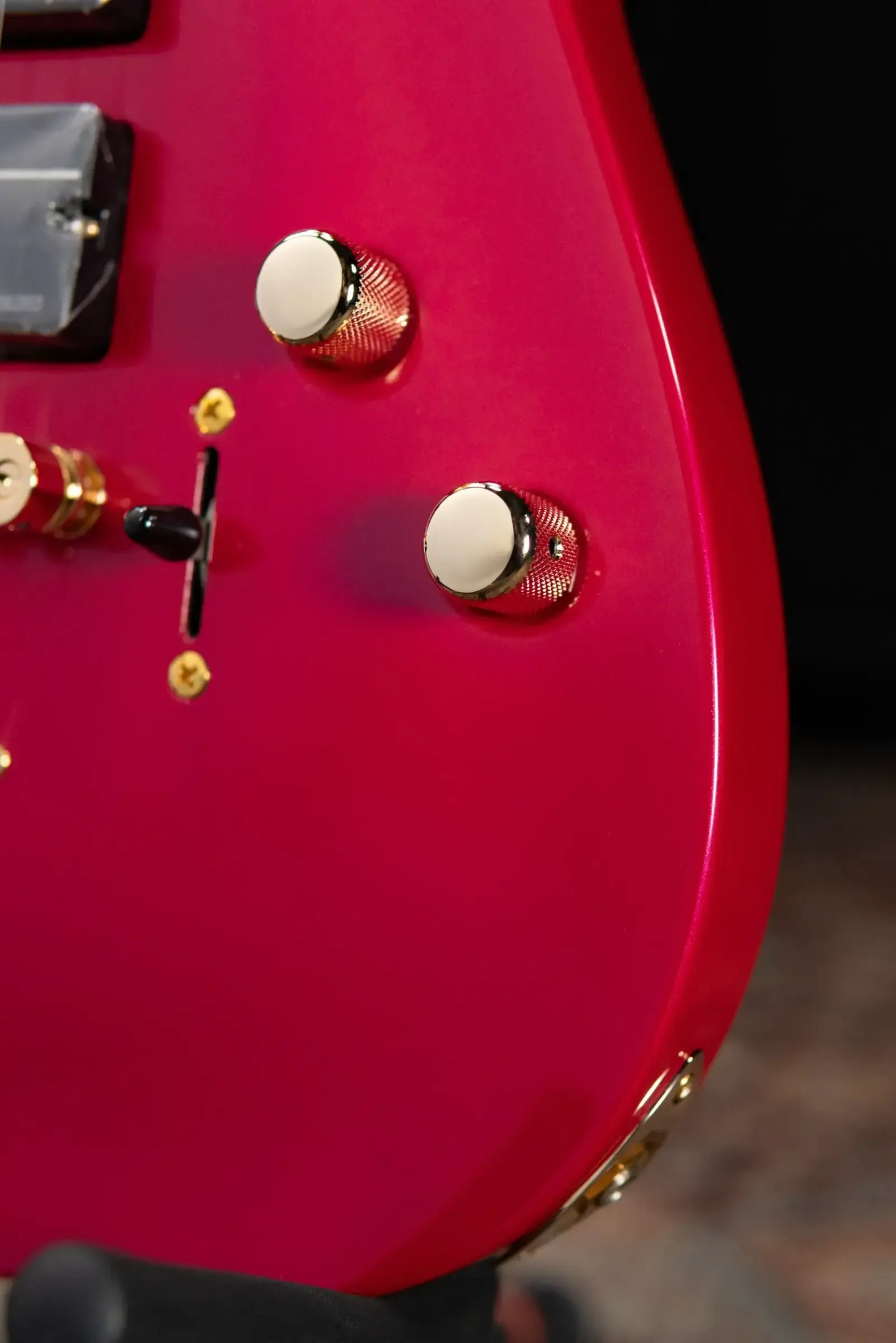 ESP LTD SC-607B Stephen Carpenter Signature 7-String Baritone Electric Guitar - Magenta with Hardshell Case