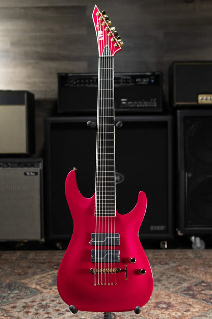 ESP LTD SC-607B Stephen Carpenter Signature 7-String Baritone Electric Guitar - Magenta with Hardshell Case