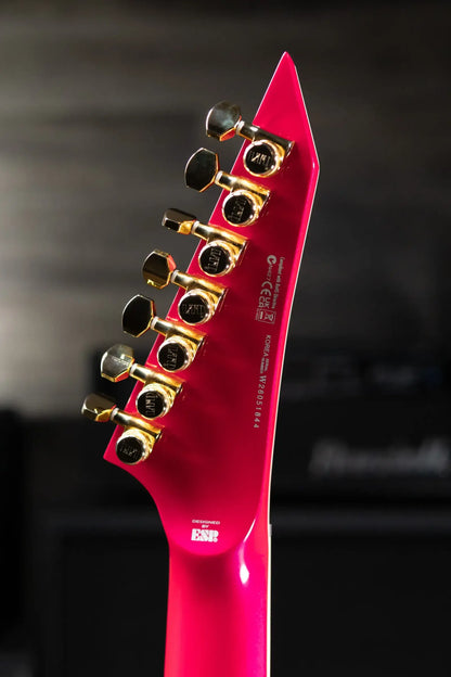ESP LTD SC-607B Stephen Carpenter Signature 7-String Baritone Electric Guitar - Magenta with Hardshell Case