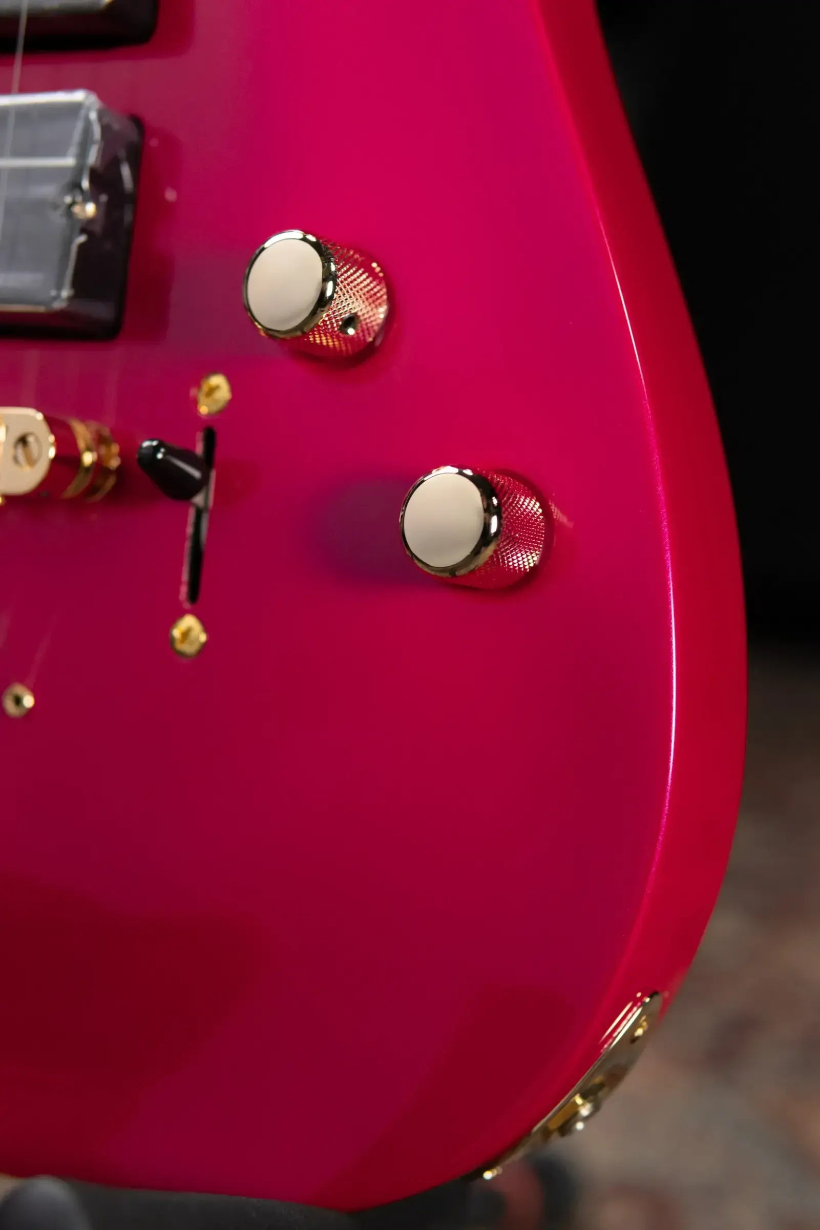 ESP LTD SC-607B Stephen Carpenter Signature 7-String Baritone Electric Guitar - Magenta with Hardshell Case