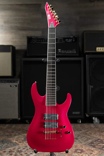 ESP LTD SC-607B Stephen Carpenter Signature 7-String Baritone Electric Guitar - Magenta with Hardshell Case