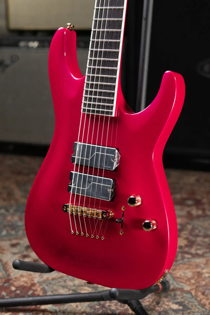 ESP LTD SC-607B Stephen Carpenter Signature 7-String Baritone Electric Guitar - Magenta with Hardshell Case